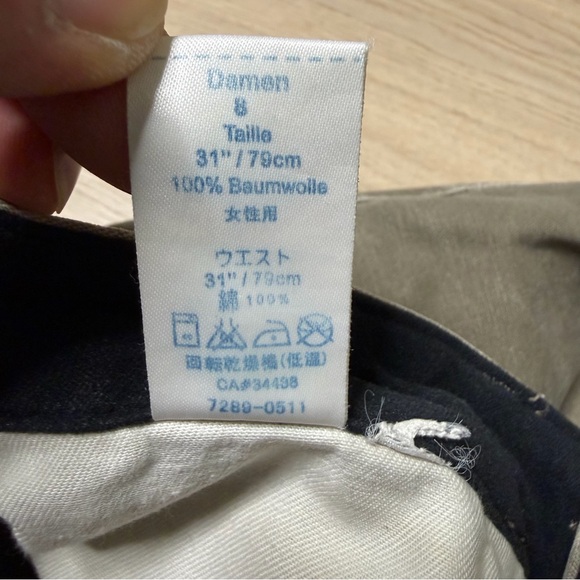 Vintage Arcteryx Moss Green Climbing Pants Womens 8 Straight Leg Outdoor Trek - Picture 11 of 14